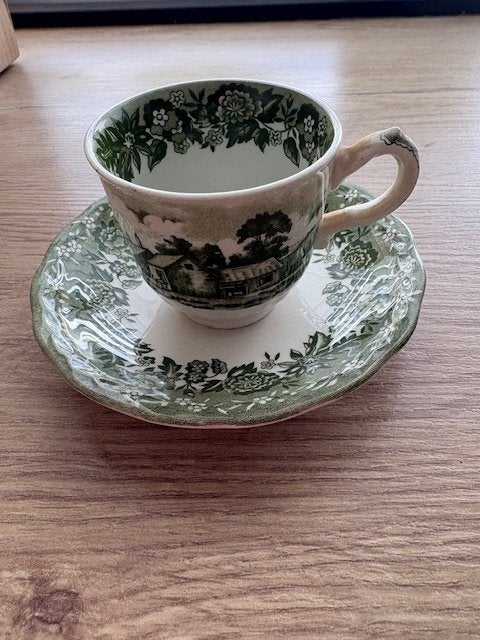 2 vintage kop en schotel van W.H. Grindley & Co., Ophalen of Verzenden