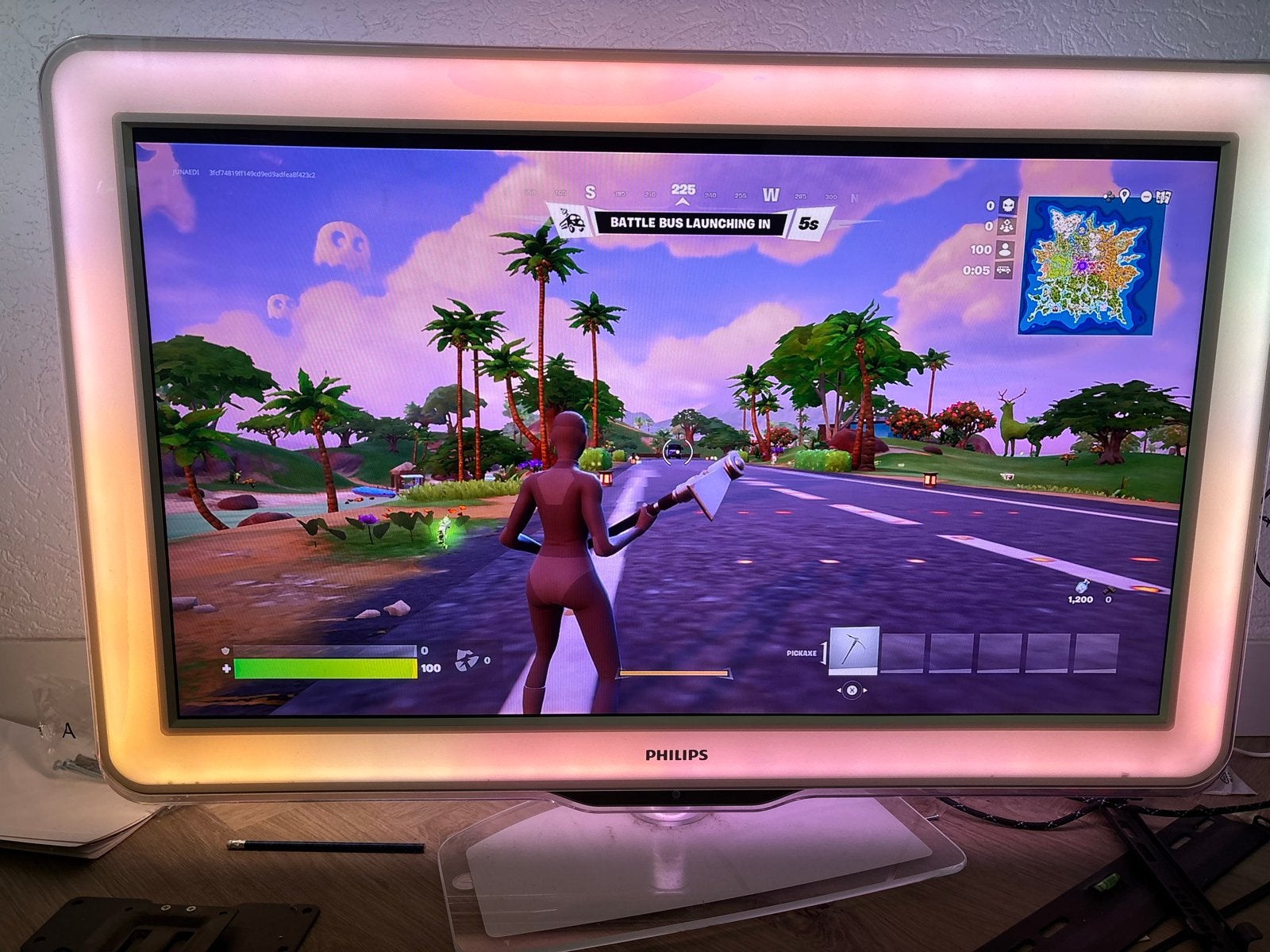 Philips Aurea Ambilight TV - Iconisch model met muurbeugel, Ophalen, Gebruikt, 100 cm of meer, Philips