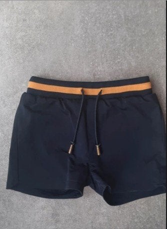 Mooi donkerblauw kort broekje Nobell 110/116, Kinderen en Baby's, Kinderkleding | Maat 110, Broek, Gebruikt, Nobell, Meisje