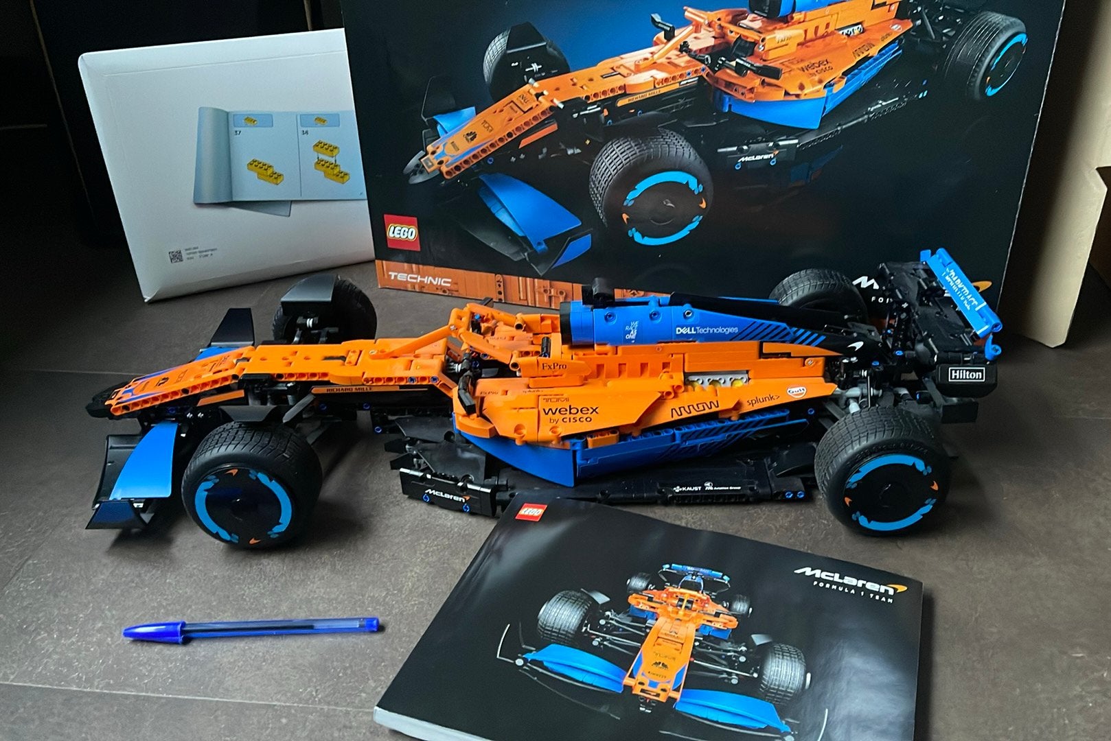 Lego TECHNIC McLAREN 2022, nr. 42141 compleet, Ophalen, Lego, Zo goed als nieuw, Technic