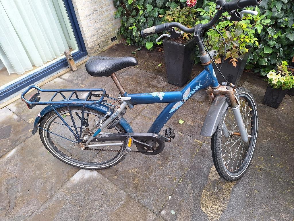 Leuke jongensfiets, Ophalen, Velgrem, Handrem, Loeki
