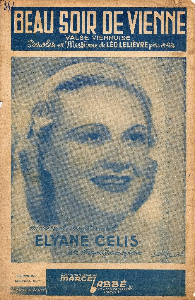 Bo583 bladmuziek elyane celis  -, Ophalen of Verzenden, Gebruikt, Artiest of Componist, Klassiek