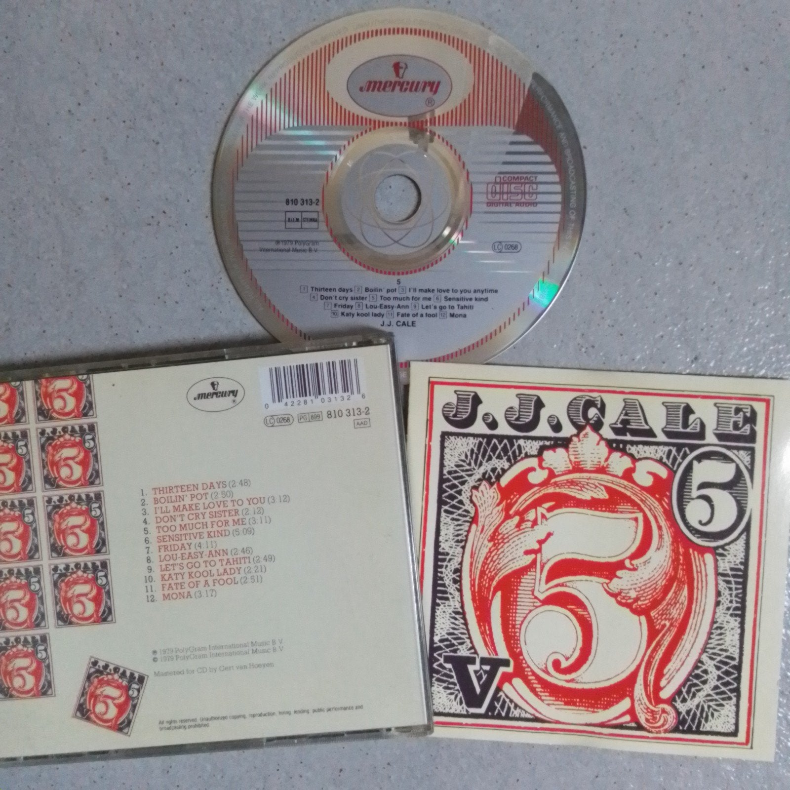 CD: J.J.Cale - 5. Uit 1979., Ophalen of Verzenden
