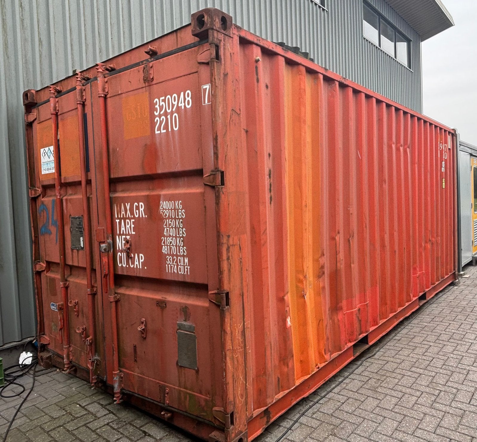 Zeecontainer, Ophalen