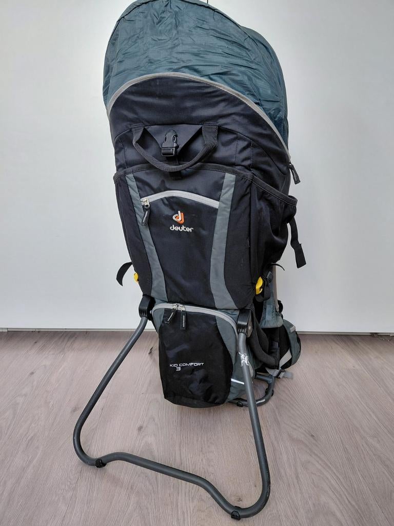 Deuter Kid Comfort 3  zonnescherm voetlussen, Kinderen en Baby's, Babydragers en Draagdoeken, Overige merken, Gebruikt, Overige typen