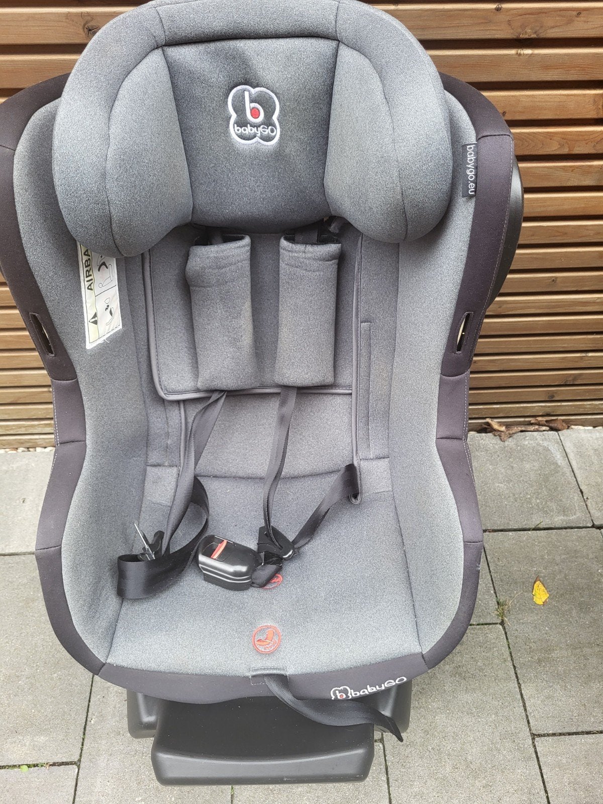 Autostoeltje (babyGo), Verstelbare rugleuning, Gebruikt, 9 t/m 18 kg, Isofix