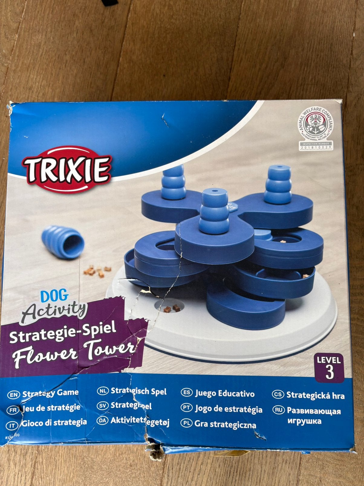 Trixie dogactivity level 3. Hondenpuzzel, Dieren en Toebehoren, Hondenspeelgoed, Ophalen of Verzenden, Zo goed als nieuw, Trixie