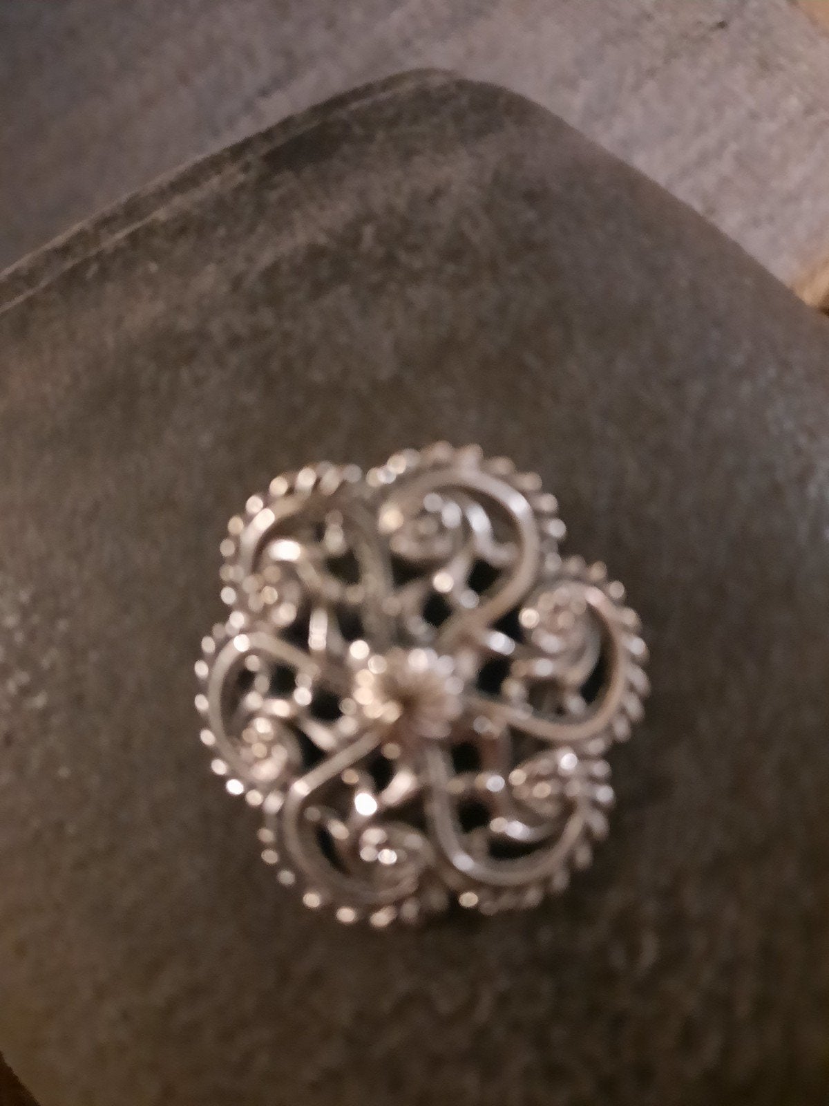 Clip voor een sjaal., Ophalen of Verzenden, Minder dan 4 cm, Zilver, Overige materialen