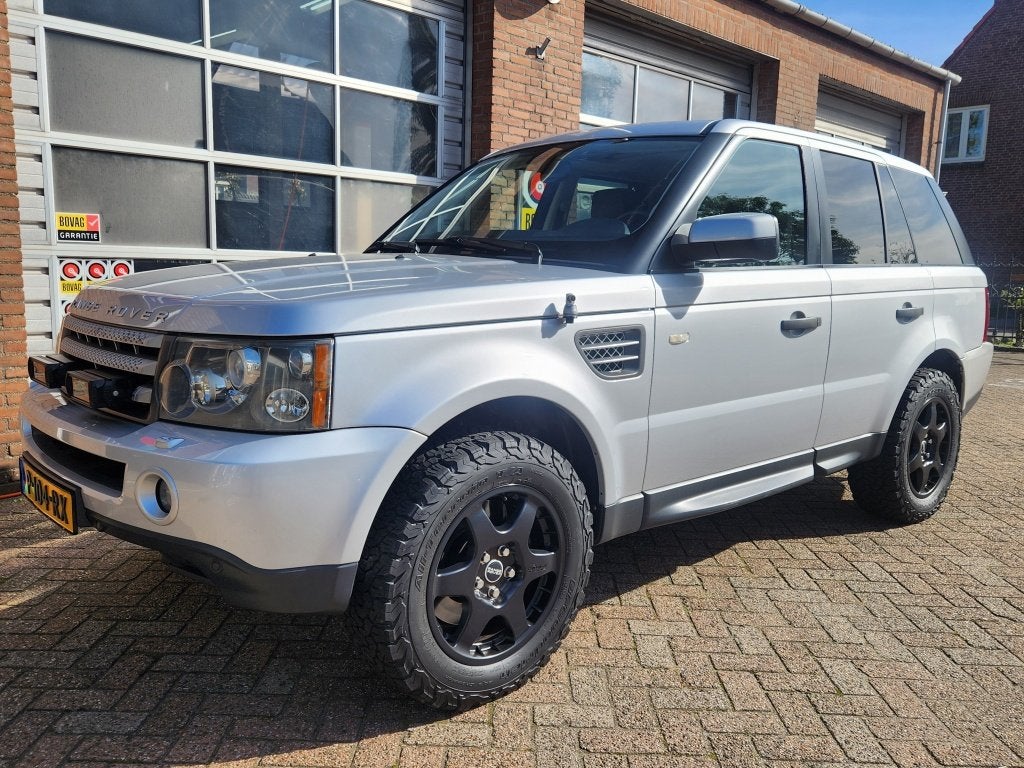 Land rover Range Rover Sport 4.2 V8 Supercharged, Auto's, Dealer onderhouden, Gebruikt, 8 cilinders, Leder