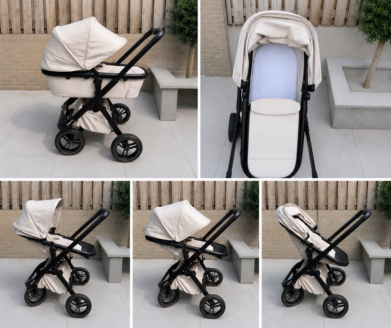 Dubatti one kinderwagen 2 in 1, Ophalen, Gebruikt, Kinderwagen, Overige merken