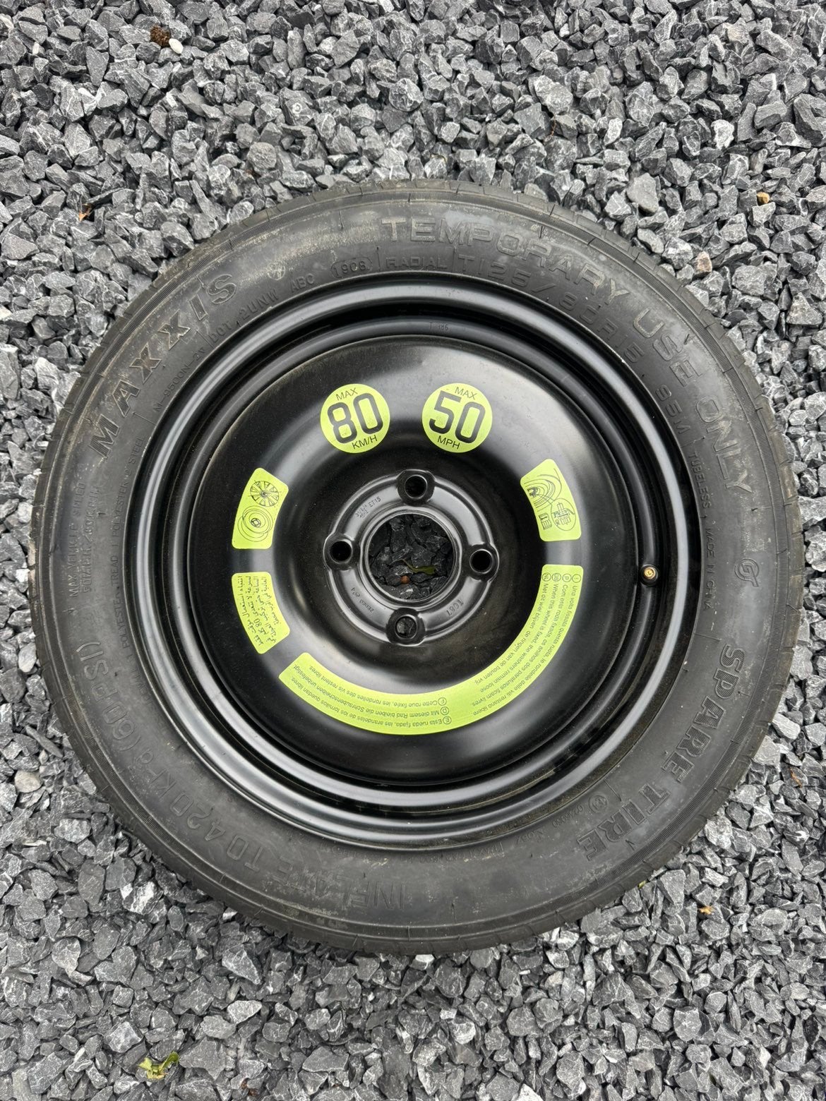 Peugeot reservewiel/thuiskomertje 15 inch nieuw!, Ophalen, Nieuw, Peugeot
