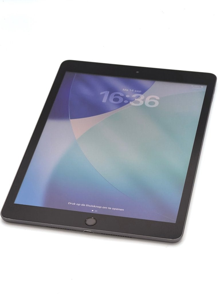 Zeer Nette iPad 8th gen Black 128GB, 100% batterijconditie!, 10 inch, Gebruikt, Apple, .
