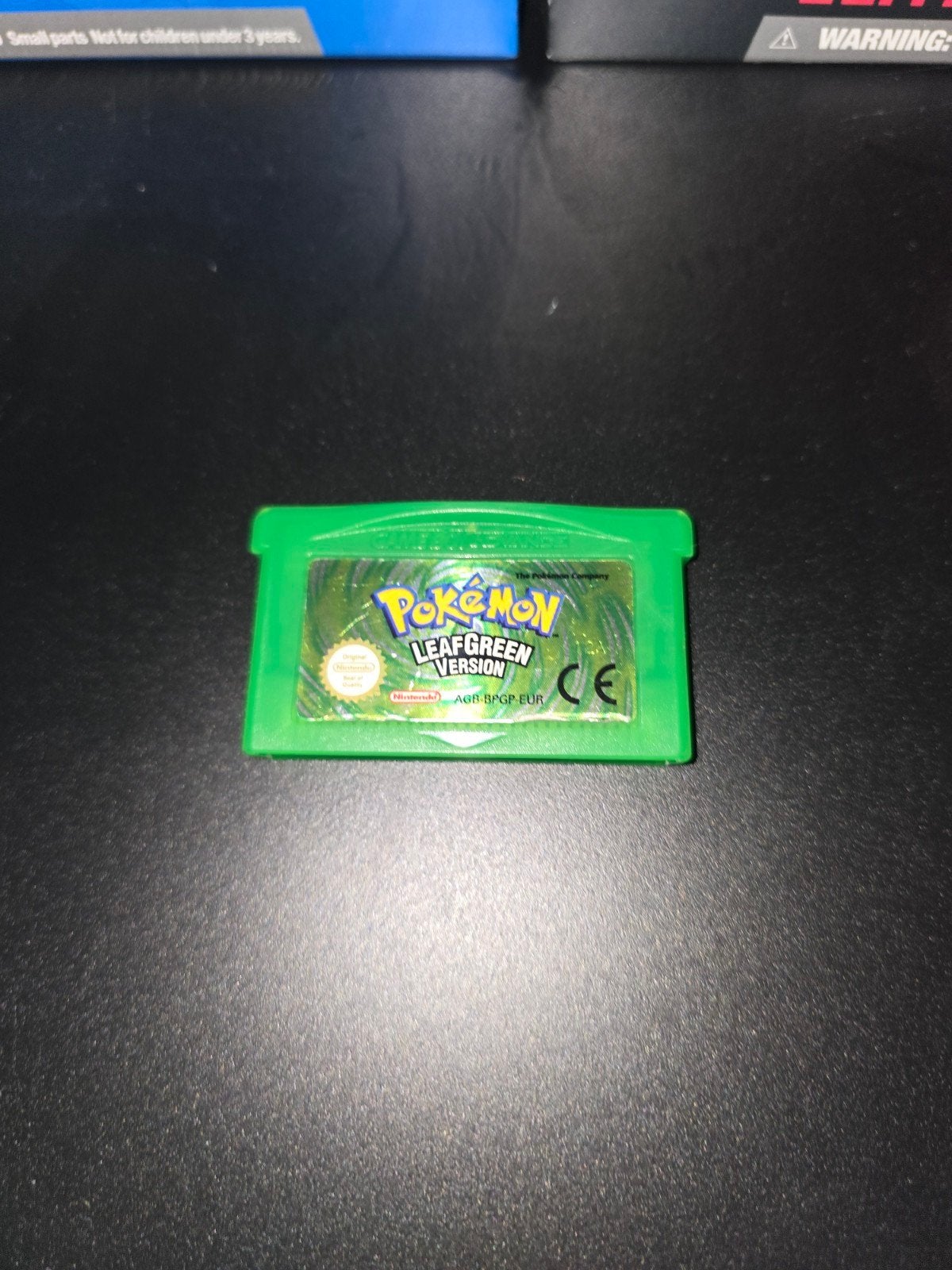 Pokémon LeafGreen Version Game Boy Advance, Gebruikt, 1 speler, Ophalen of Verzenden, Role Playing Game (Rpg)