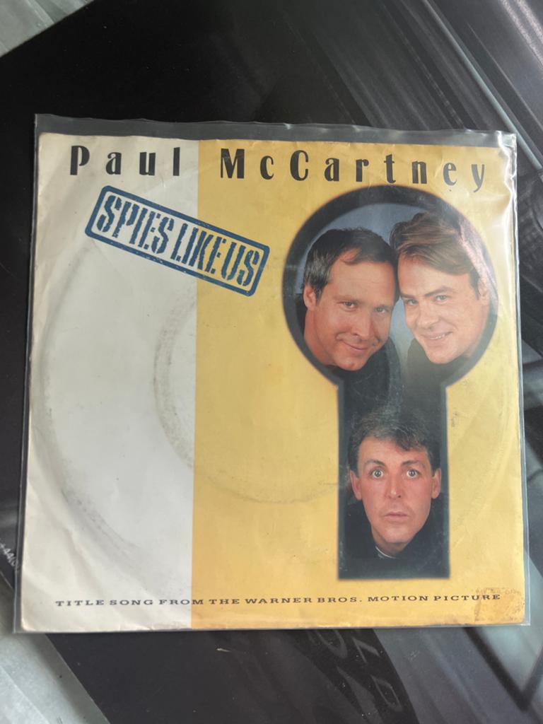 Paul McCartney - Spies Like Us (Single, Zo goed als nieuw), Ophalen of Verzenden, Zo goed als nieuw, 7 inch