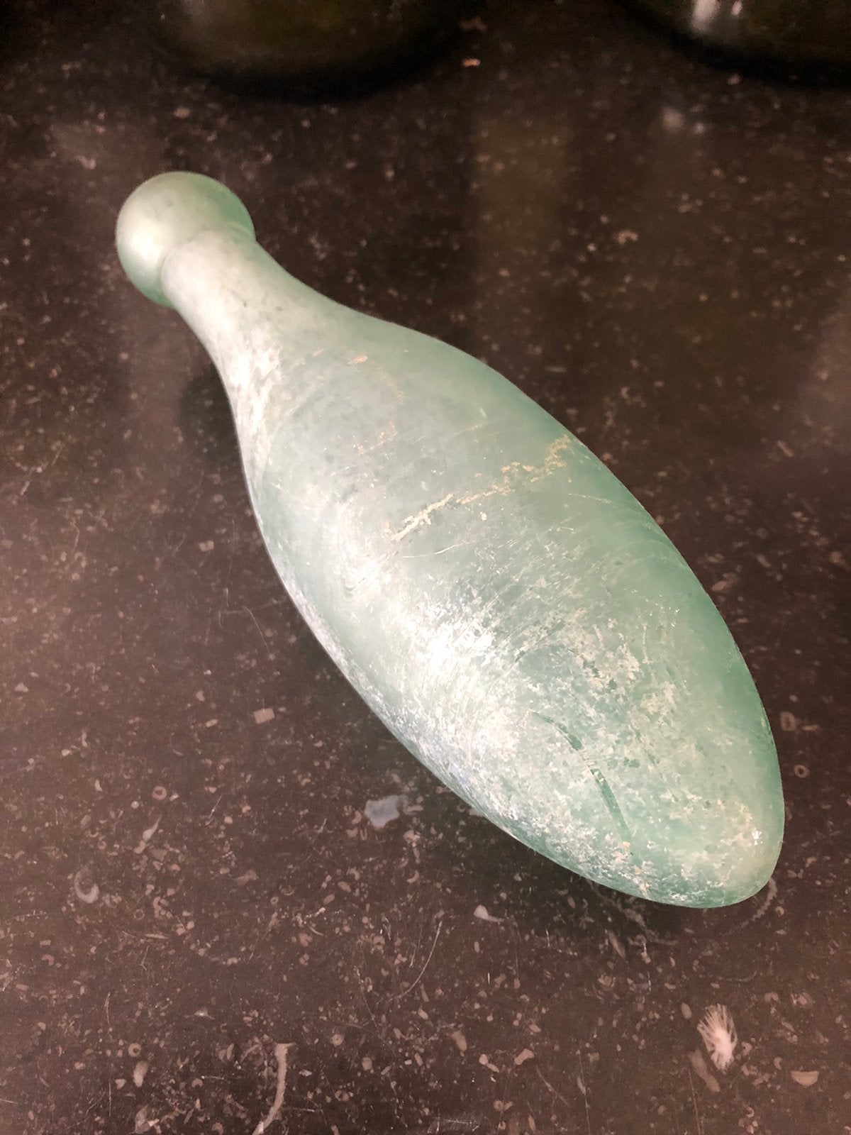 Antiek Bodemvondst torpedo flesje, Antiek en Kunst, Antiek | Glas en Kristal, Verzenden