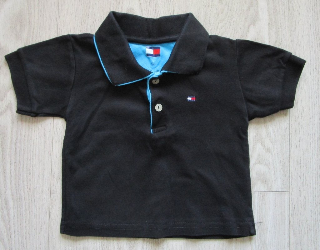 Tommy Hilfiger Boys Polo Shirt Black Size 98 Classic Logo, Kinderen en Baby's, Kinderkleding | Maat 98, Ophalen of Verzenden, Shirt of Longsleeve