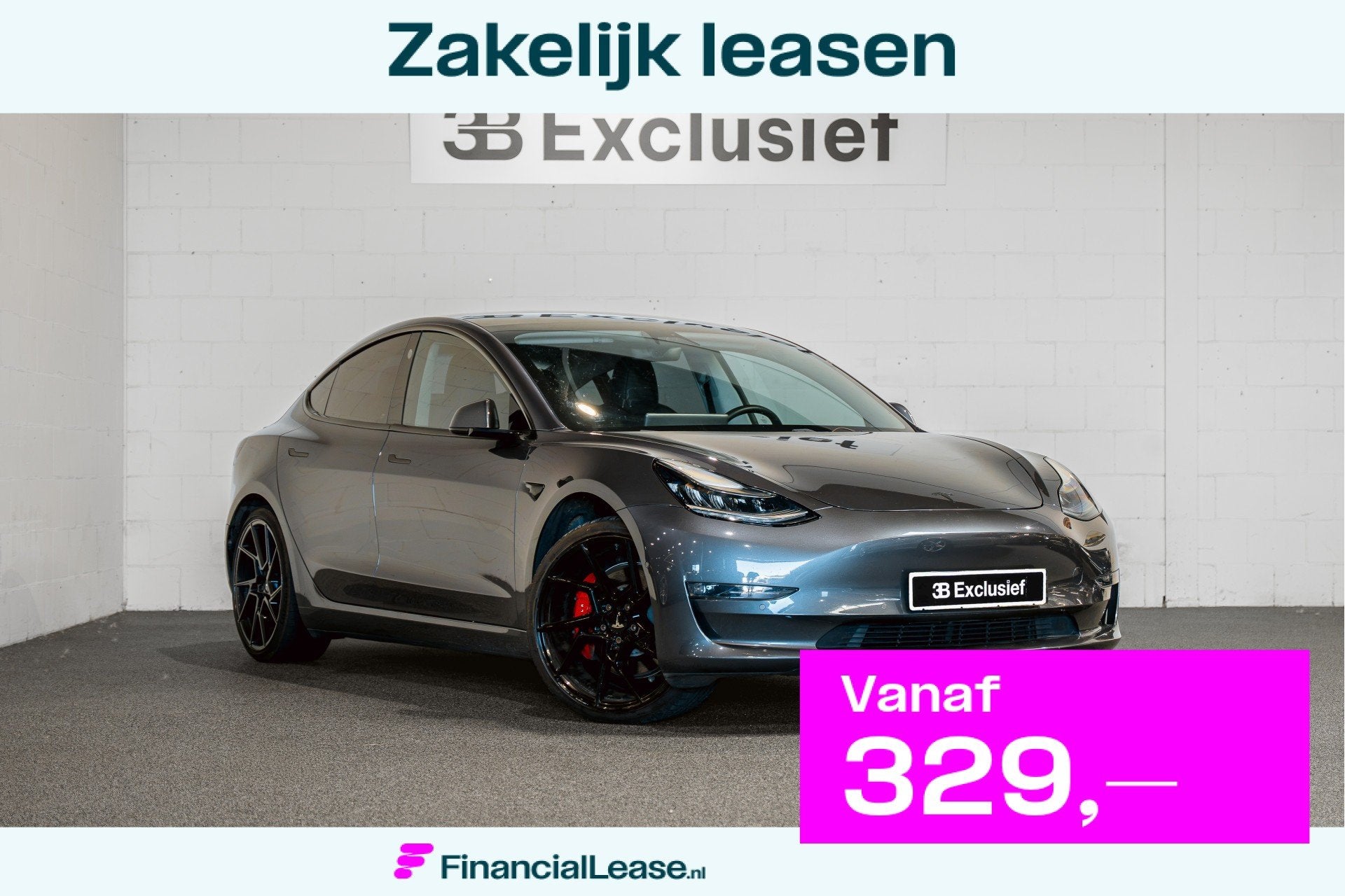 Tesla Model 3 Performance AWD 75 kWh | Autopilot | Sefl driv, Met garantie (alle), Stoelverwarming, Leder, 211 pk