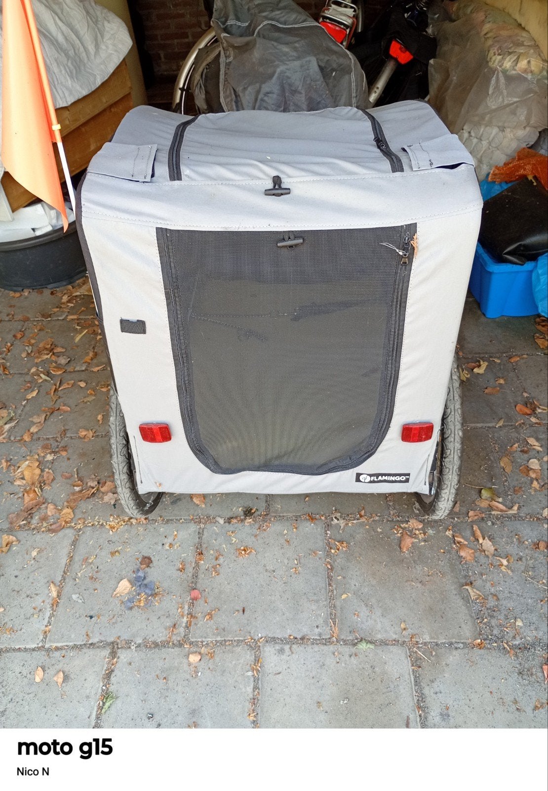 Flamingo Hondenkar - Ideaal voor uw huisdier!, Ophalen, 20 tot 40 kg, Hondenkar, Flamingo