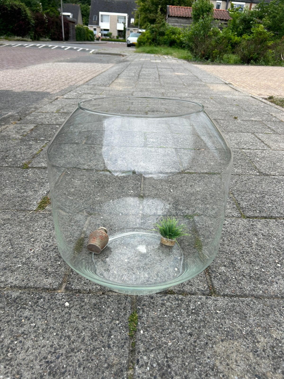 Vissenkom, Gebruikt, Overige merken, Ophalen of Verzenden, Leeg aquarium