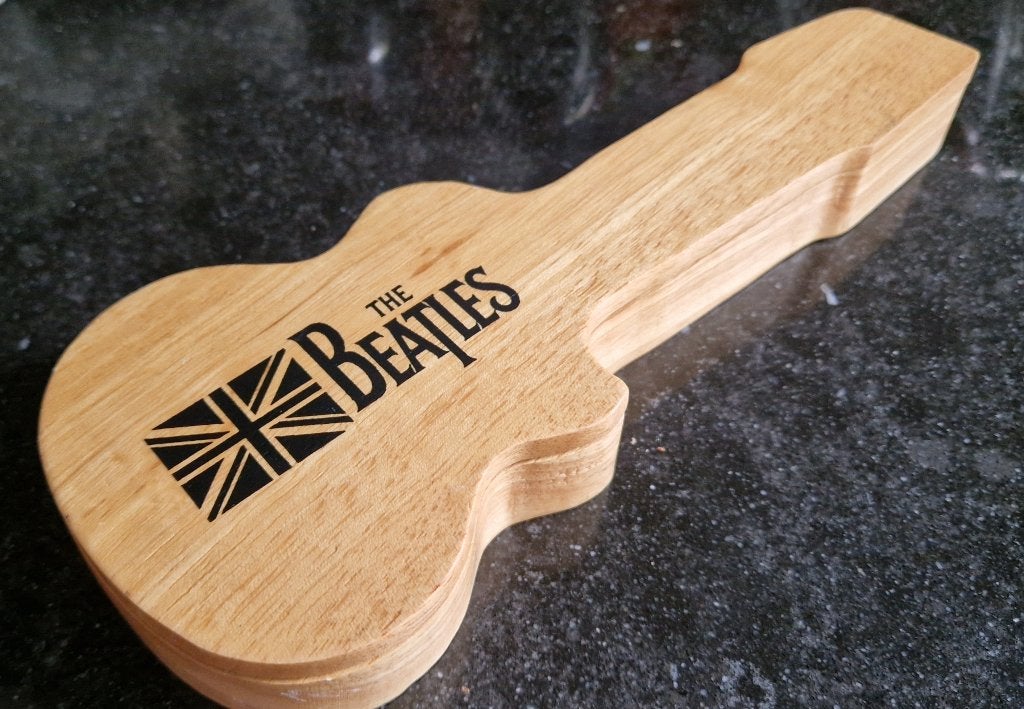 The BEATLES promotie merchandise Gitaarkist + watch Apple, Ophalen of Verzenden, Gebruikt, Overige typen