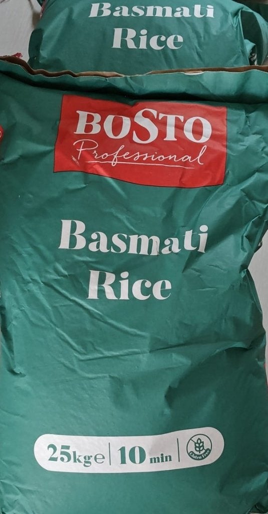 Premium rijst basmati, Diversen, Levensmiddelen, Ophalen