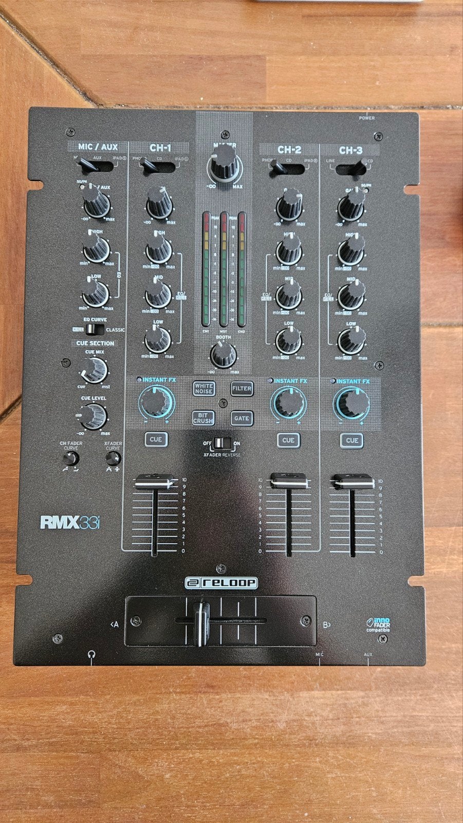 Reloop RMX-33i DJ Mixer - Zo goed als nieuw, Ophalen of Verzenden, Zo goed als nieuw, Dj-set, Reloop