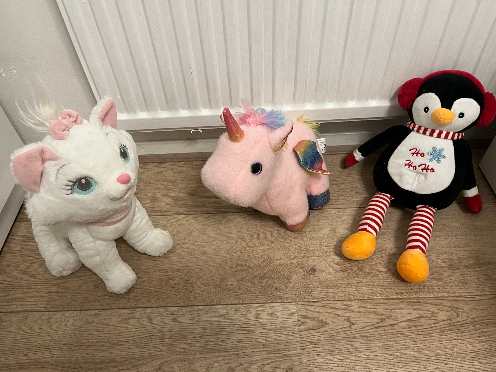 Leuke knuffels: Eenhoorn, Kat en Pinguïn, Gebruikt, Eenhoorn, Disney, Ophalen of Verzenden