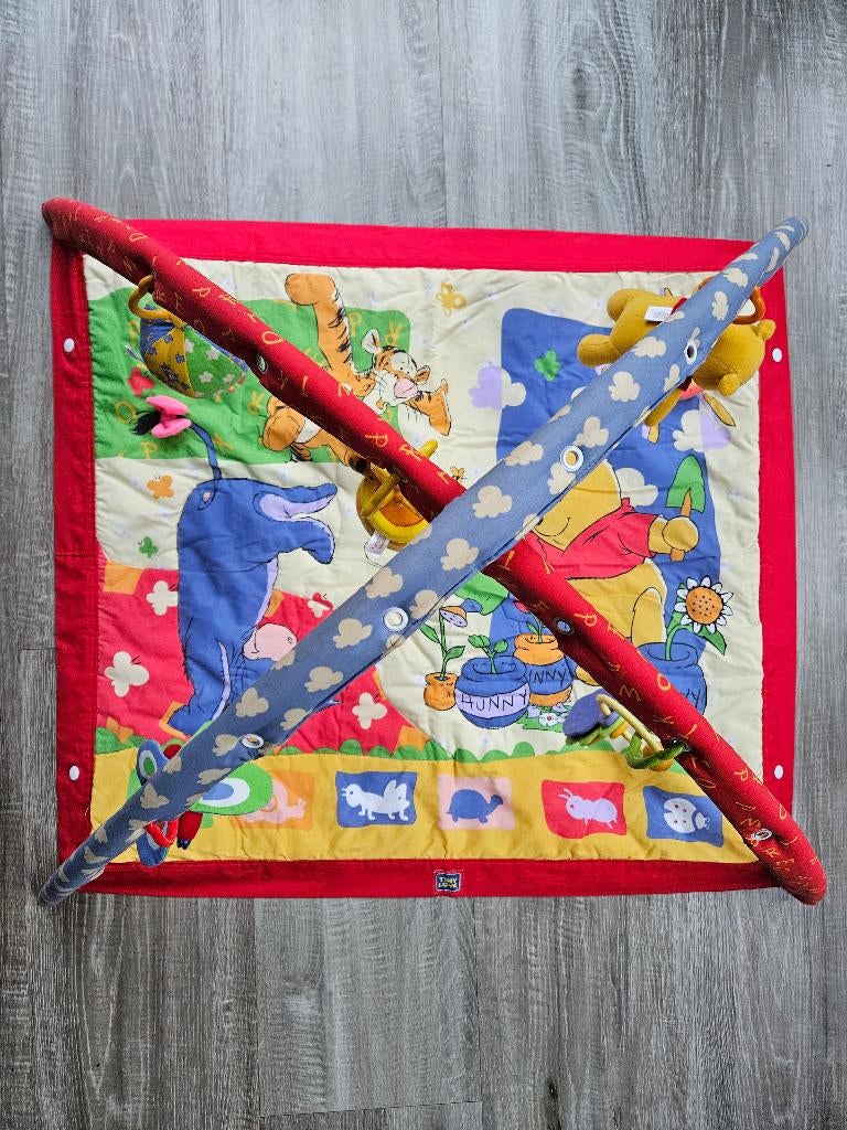 Speelkleed speelgoed Winnie the Pooh met knispers etc zgan, Ophalen of Verzenden, Zo goed als nieuw