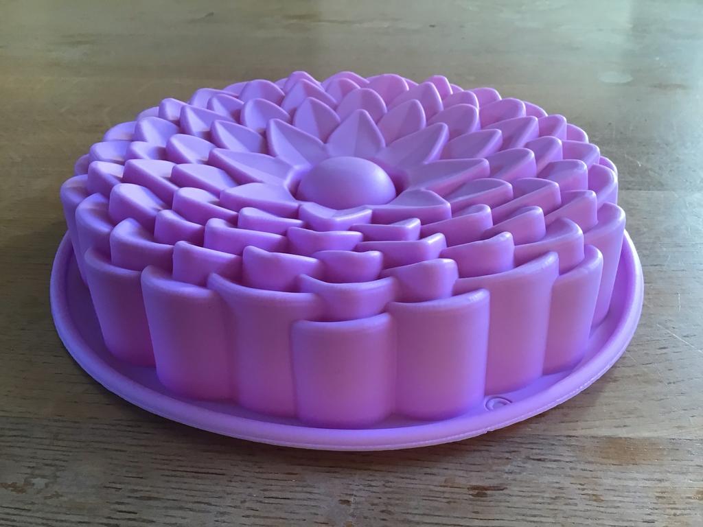Siliconen mal bakvorm taartvorm cakevorm bloem NIEUW, Ophalen of Verzenden, Nieuw, Taarten, Bakvorm