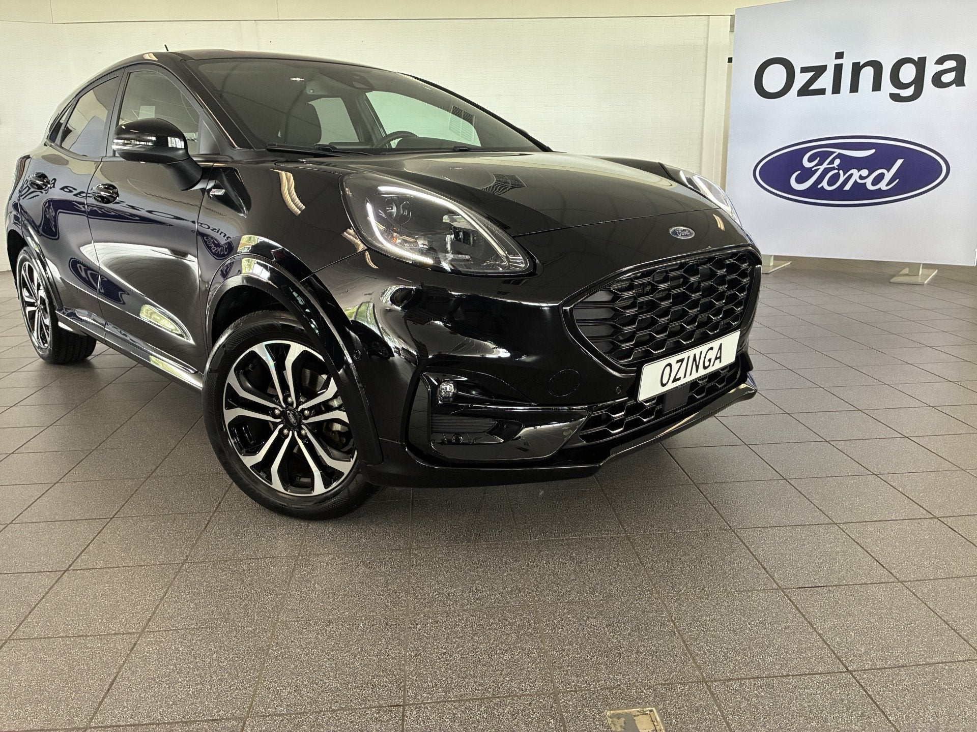 Ford Puma Automaat EcoBoost Hybrid ST-Line winterpack-camera, Auto's, 125 pk, Euro 6, Zwart, 665 kg