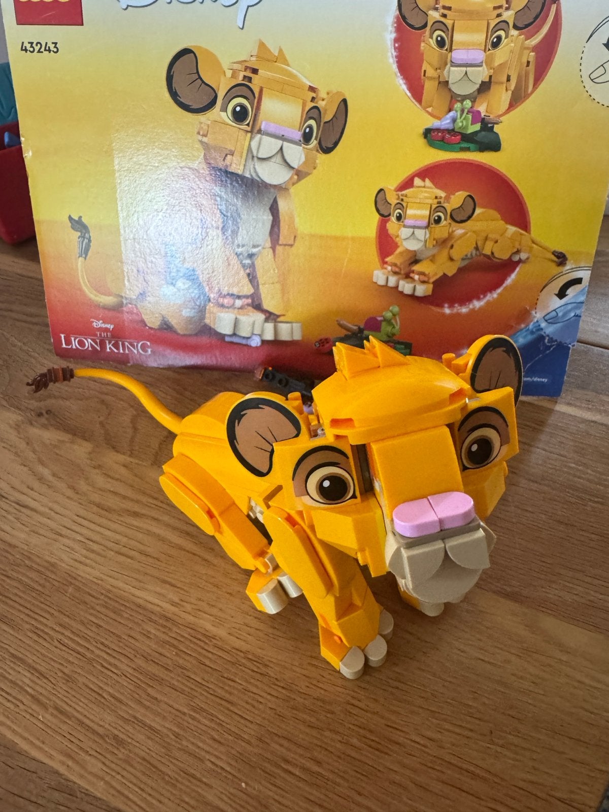 LEGO Disney De Leeuwenkoning Simba 43243, Lego, Nieuw, Ophalen of Verzenden, Disney