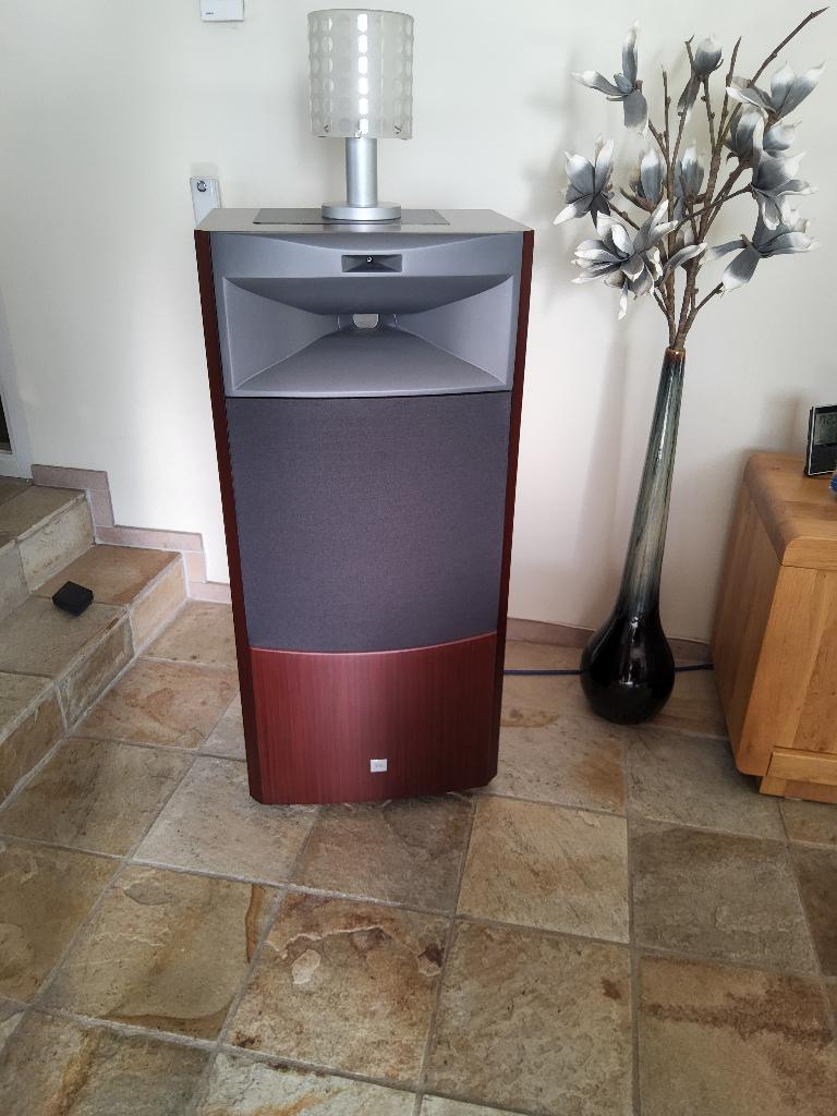 JBL S4700 cherry luidsprekers te koop!, Ophalen, JBL, Zo goed als nieuw, 120 watt of meer