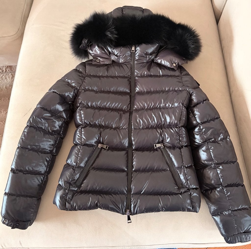 Moncler jas, Moncler, Zwart, Ophalen of Verzenden, Zo goed als nieuw