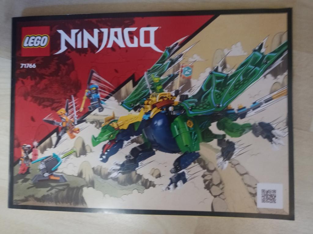 LEGO Ninjago 71766 Lloyd's Legendarische Draak - Compleet, Gebruikt, Lego, Compleet, Ophalen of Verzenden