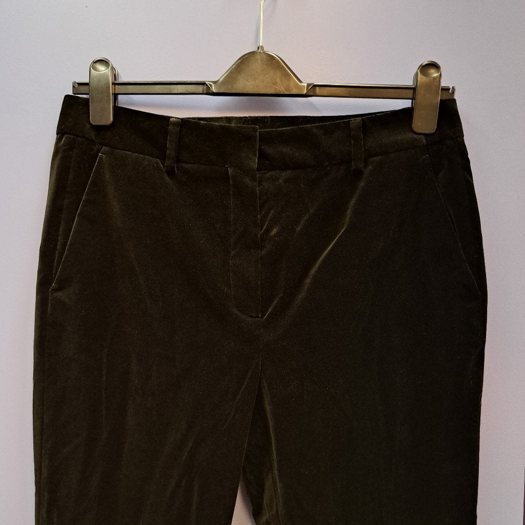 Pauw zwart fluwelen / velours pantalon broek zgan S-M 44002, Pauw, ., Zwart, Pauw