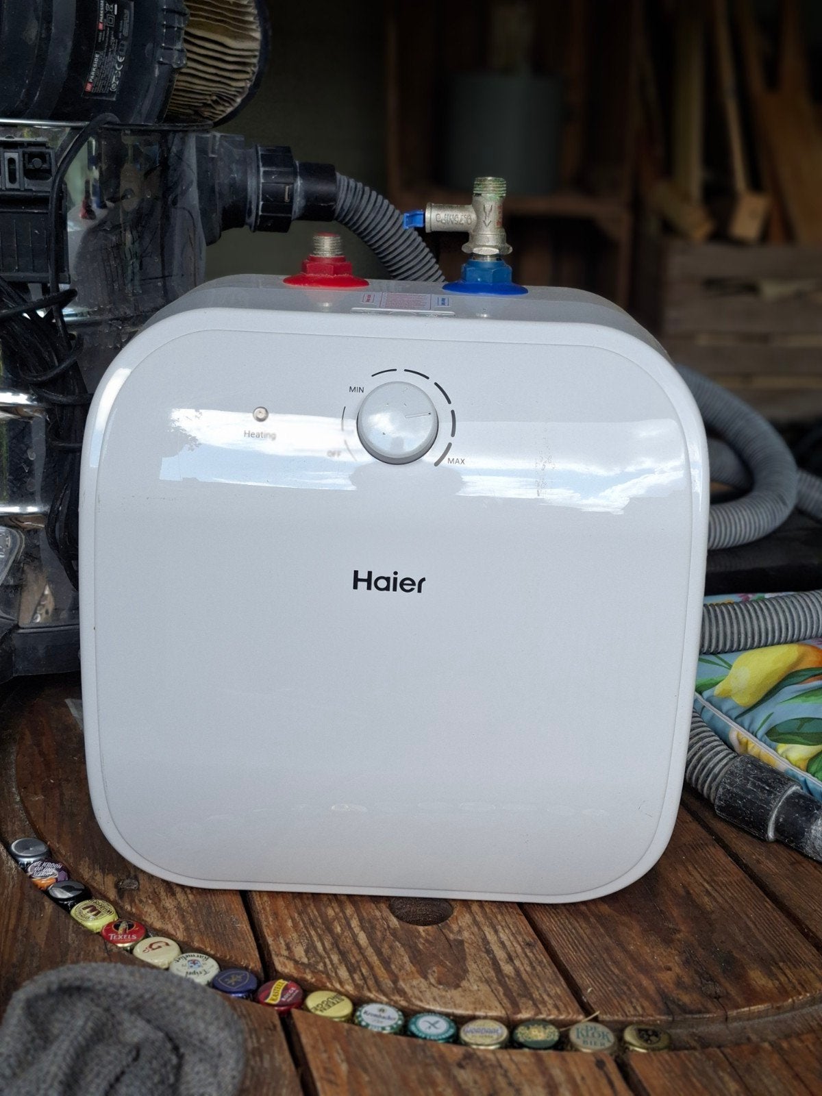 Haier 10L Boiler - z.g.a.n, Ophalen, Boiler, Minder dan 20 liter, Minder dan 3 jaar oud