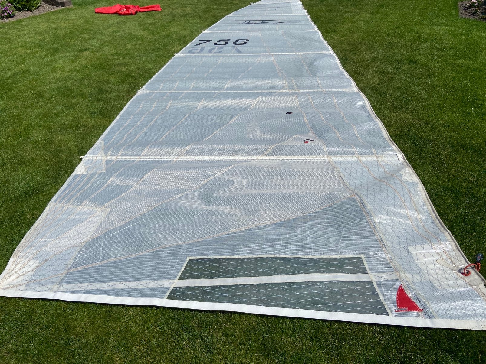 Grootzeil Dart Hawk mainsail catamaran, Watersport en Boten, Ophalen, Gebruikt, Grootzeil, Minder dan 15 m²