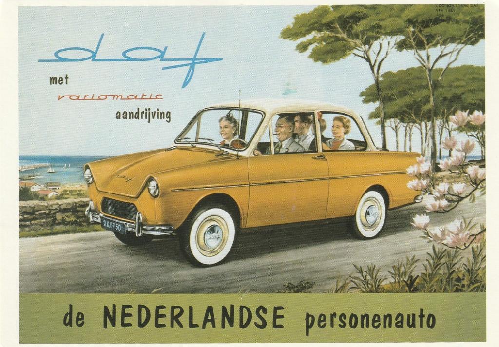 Daf Variomatic -Illustratie van Charles Burki 1994., Ophalen, Zo goed als nieuw, Auto's