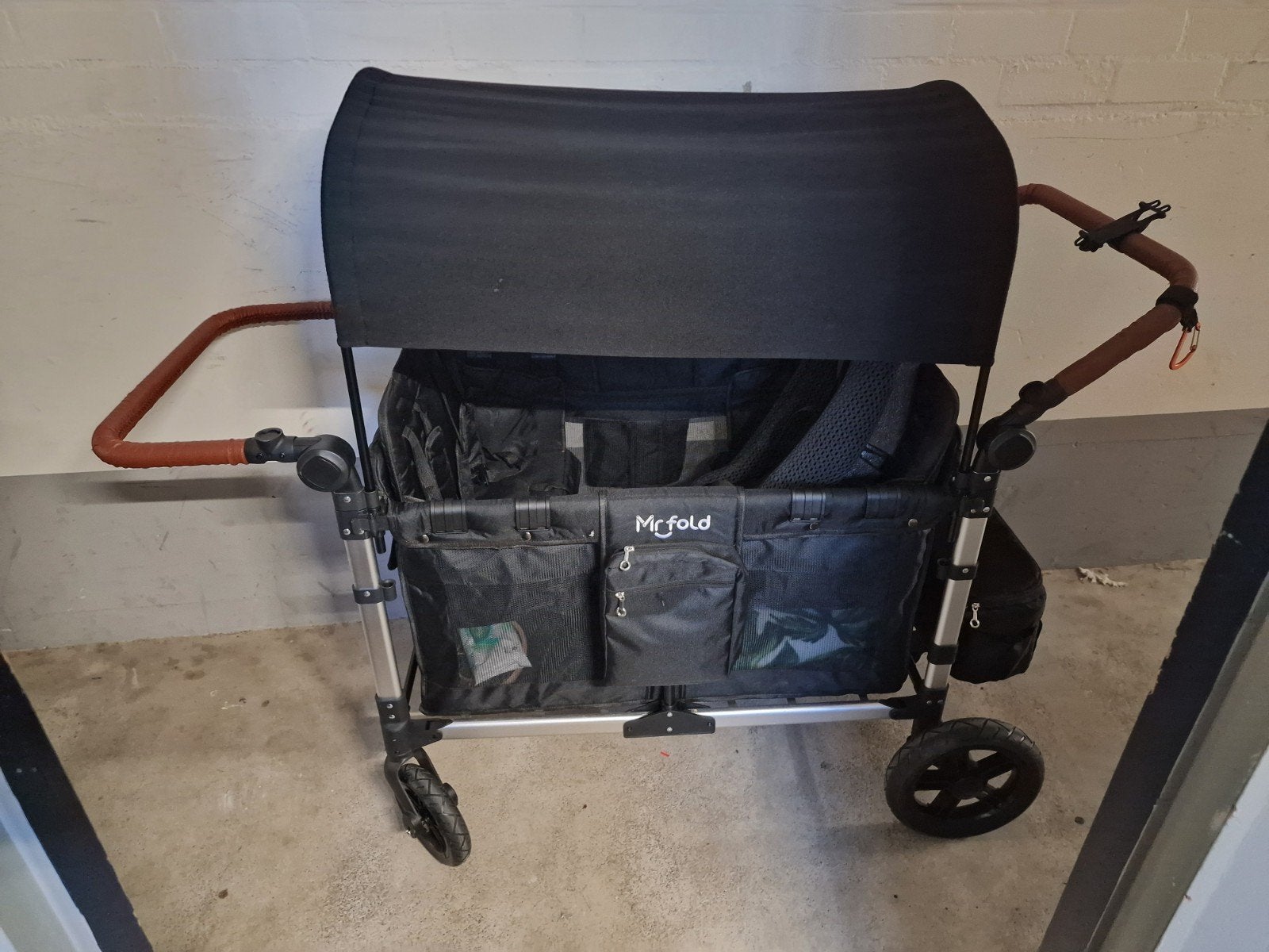 Mr. Fold bolderkar - Ideaal voor vier kinderen, Nieuw, Duowagen, Combiwagen, Ophalen