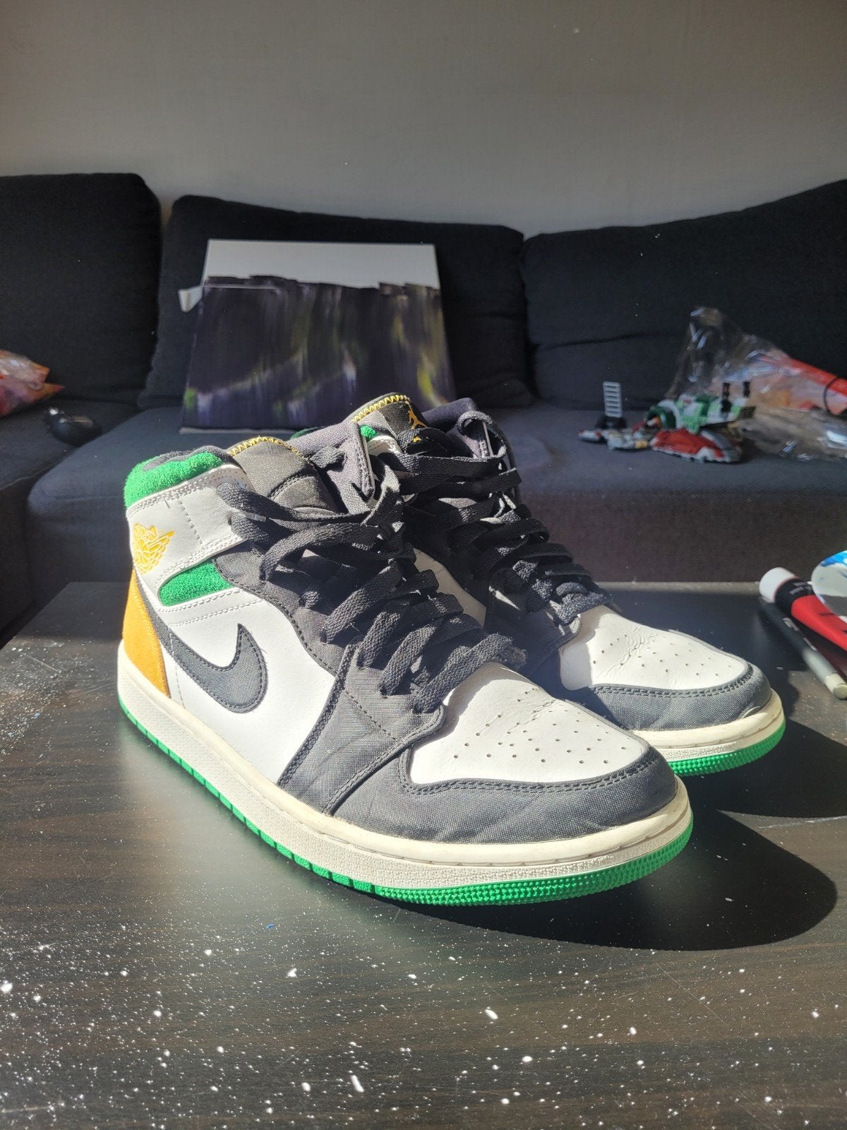 Nike jordan 1 mid Oakland, Kleding | Heren, Overige kleuren, Nike Jordan, Ophalen of Verzenden, Sneakers of Gympen
