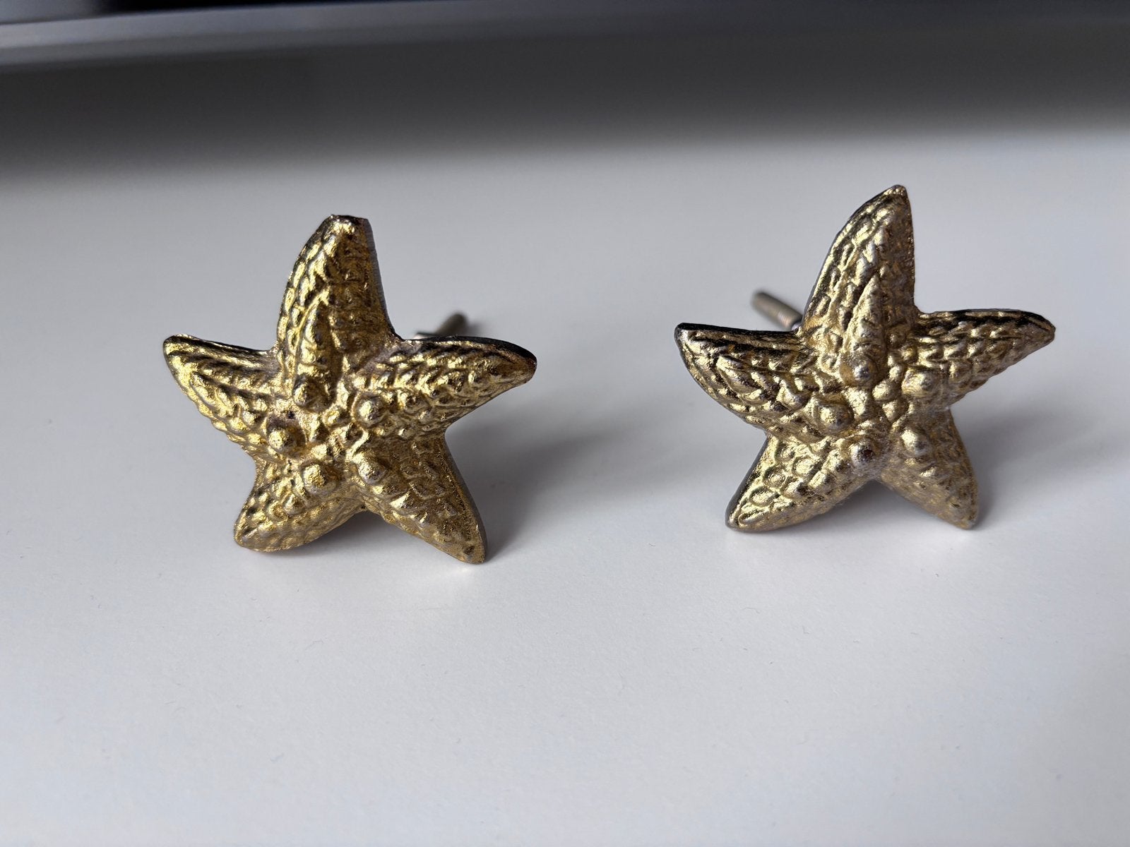 Handgreepjes/knoppen lades of kastdeurtjes, Mediterraans, Ophalen of Verzenden, Zo goed als nieuw, Goud