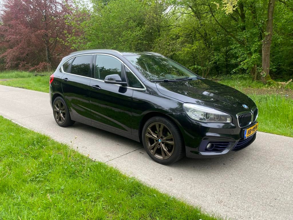 BMW 2-Serie Active Tourer 218i 186pk 2015 Zwart, Auto's, BMW, Particulier, 2-Serie Active Tourer, ABS, Adaptieve lichten, Adaptive Cruise Control