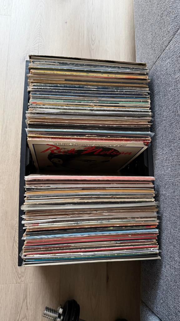120 lp’s van alles en nog wat, Ophalen