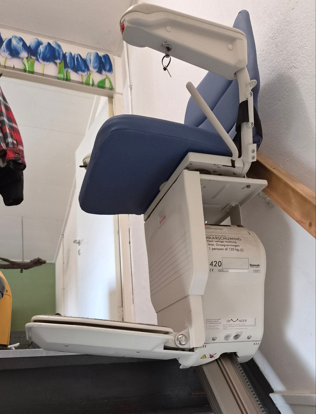 Traplift voor rechte trap, Ophalen, Gebruikt, Recht