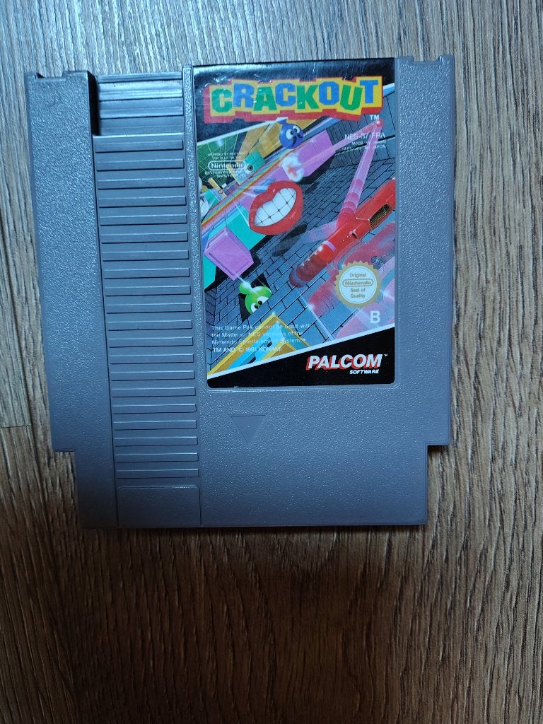 Crackout nes, 1 speler, Verzenden, Gebruikt, Vanaf 3 jaar