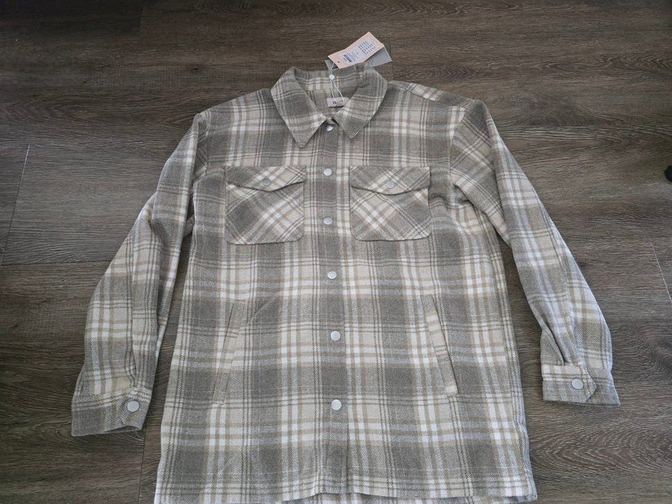 Nieuw Only MT 164 geruit overhemd met tijgerprint, maat 164, Ophalen of Verzenden, Nieuw, Jongen, Overhemd of Blouse