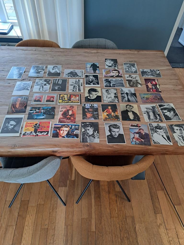 Collectie vintage James Dean ansichtskaarten., Ophalen of Verzenden