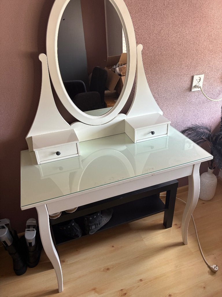 Make-Up tafel, Ophalen, Gebruikt, 50 tot 100 cm, Minder dan 100 cm