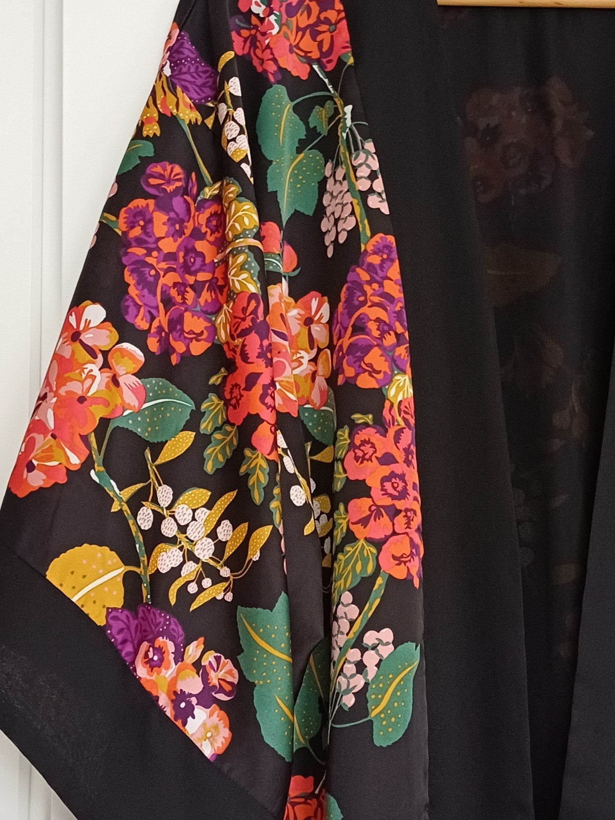 H&M Conscious Collection Kimono met bloemenprint, H&M Conscious Collection, Ophalen of Verzenden, Zo goed als nieuw