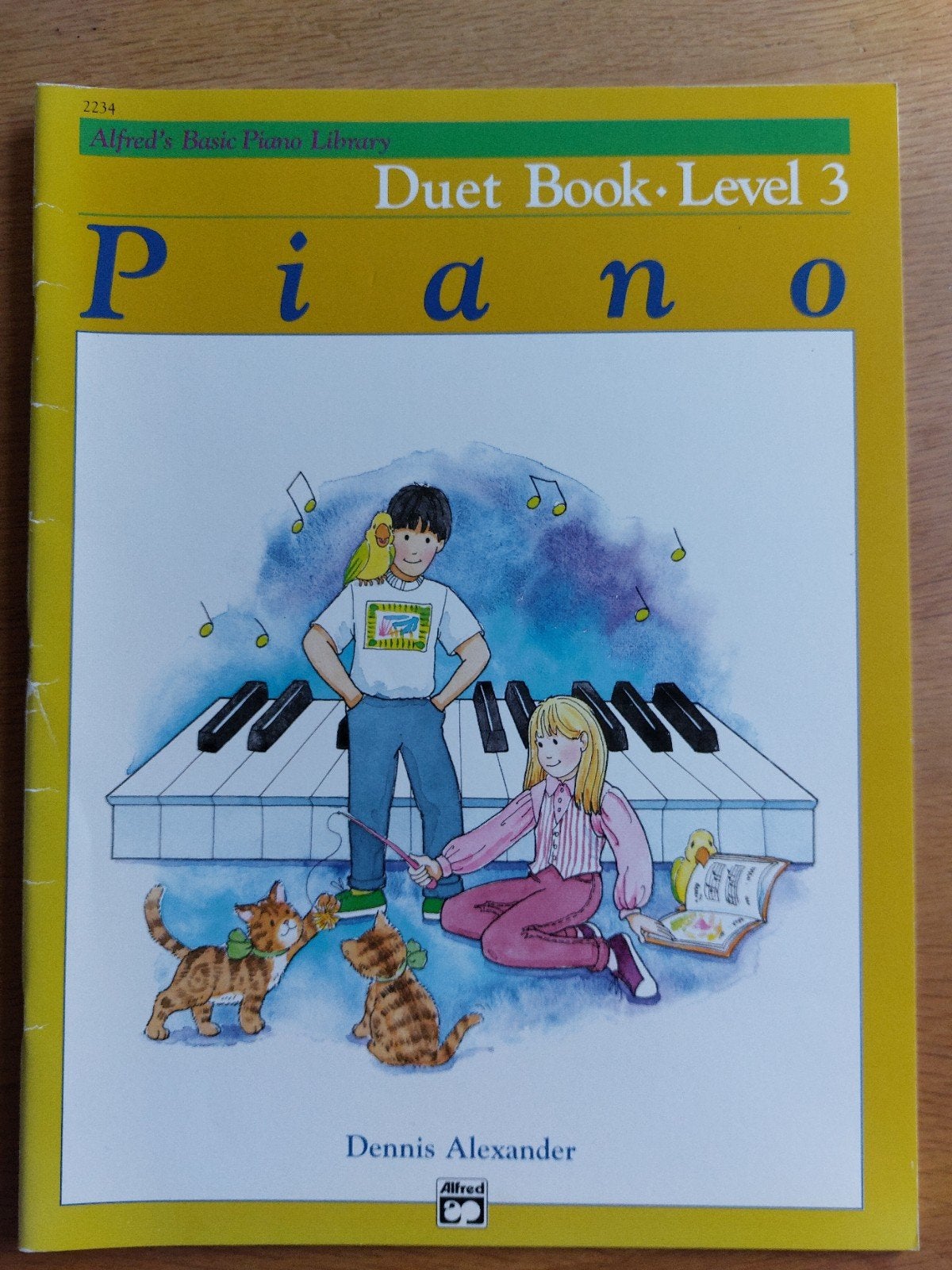 Alfred's Basic Piano Library Duet Boek - Level 3, Ophalen of Verzenden, Les of Cursus, Klassiek, Piano